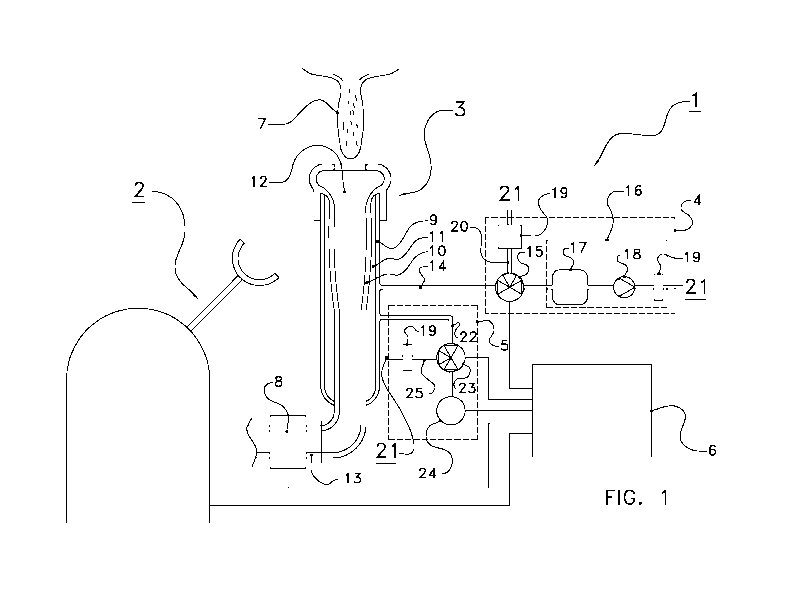 A single figure which represents the drawing illustrating the invention.